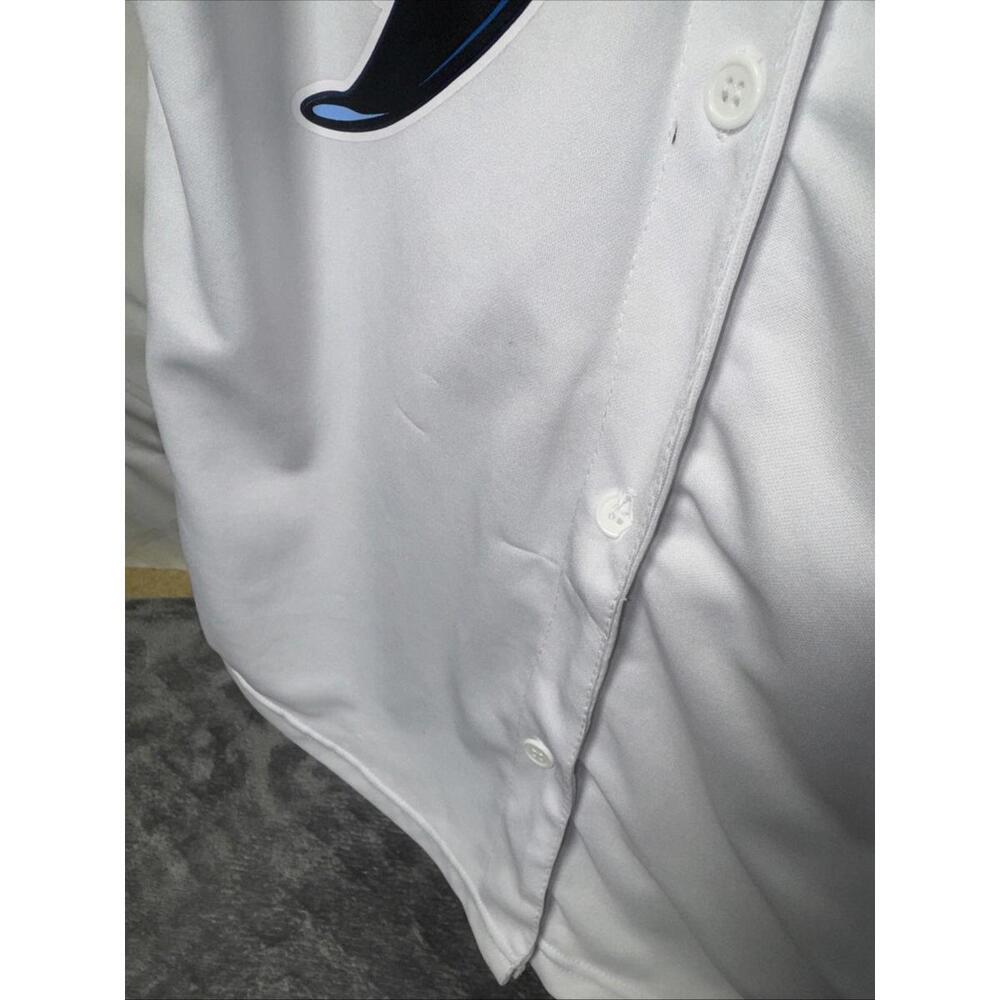 Match-Up MLB Tampa Bay Rays Reversible # 08 & #98 Baseball Jersey Size Medium - Picture 8 of 15